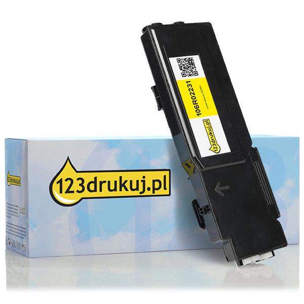 Xerox 106R02235 toner żółty, zwiększona pojemność, wersja 123drukuj 144799 - 1