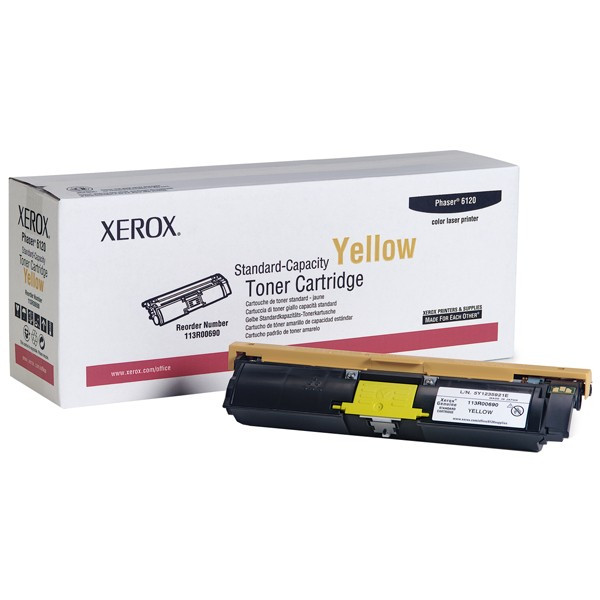 Xerox 113R00690 toner żółty, oryginalny 113R00690 047094 - 1