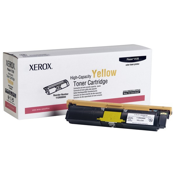 Xerox 113R00694 toner żółty, zwiększona pojemność, oryginalny 113R00694 047102 - 1