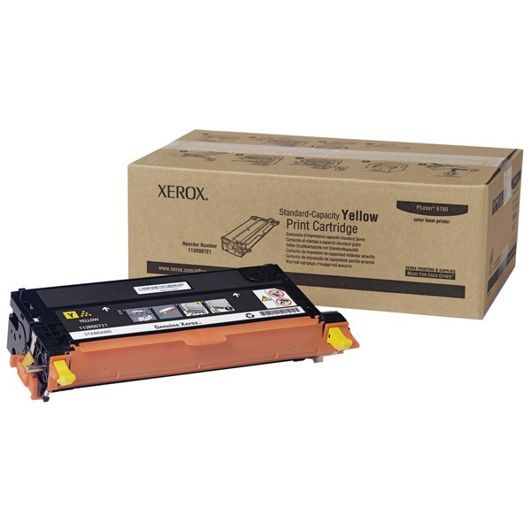 Xerox 113R00721 toner żółty, oryginalny 113R00721 047204 - 1