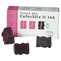 Xerox 16190701 kostki atramentowe: 2 x czerwona + 1 x czarna, oryginalne 016190701 046611