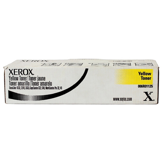 Xerox 6R1125 toner żółty, oryginalny 006R01125 046815 - 1