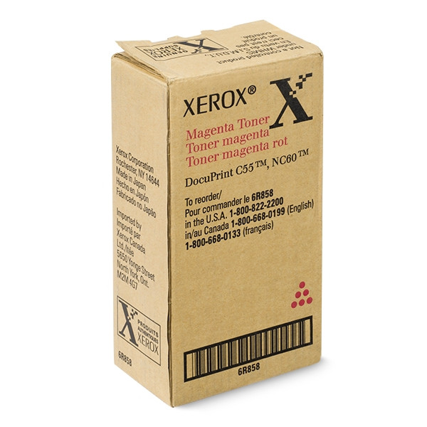 Xerox 6R858 toner czerwony, oryginalny 006R00858 046824 - 1