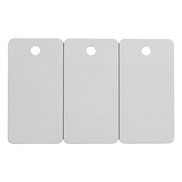 Zebra 104523-020 karty PVC, potrójne białe (500 szt.) 141572 - 1