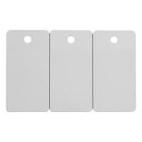 Zebra 104523-020 karty PVC, potrójne białe (500 szt.) 141572