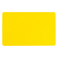 Zebra 104523-131 karty plastikowe PVC żółte, (500 sztuk) 141580