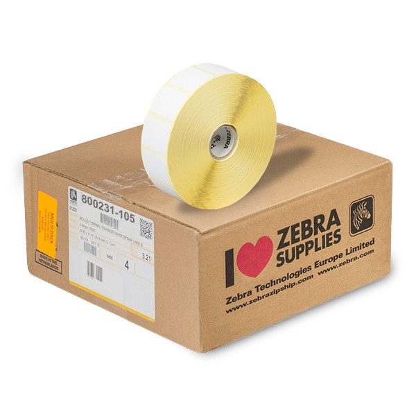 Zebra Etykiety termiczne Zebra Z-Select 2000D label (800261-105) 32 x 25 mm, (12 rolek) 800261-105 140010 - 1
