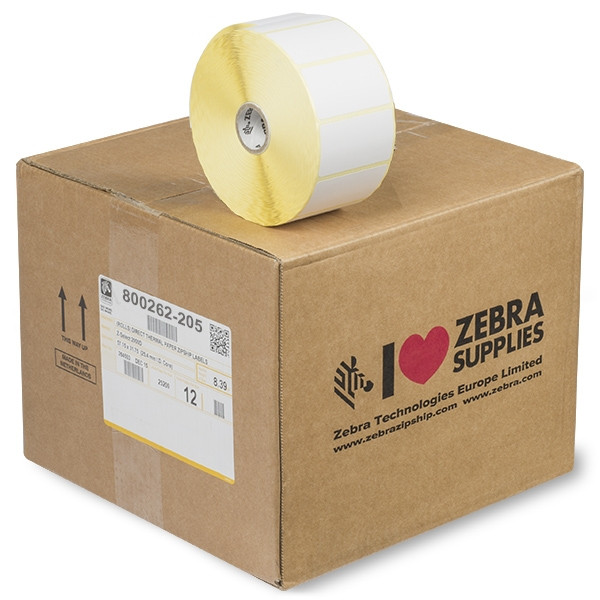 Zebra Etykiety termiczne Zebra Z-Select 2000D label (800262-205) 57 x 51 mm, (12 rolek) 800262-205 140018 - 1