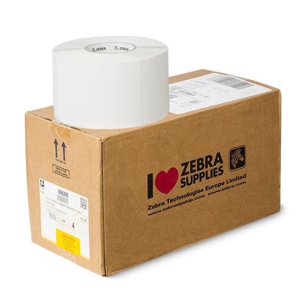 Zebra Etykiety termotransferowe Zebra 8000T All-Temp label (66088) 102 x 152 mm, (4 rolki) 66088 141407 - 1