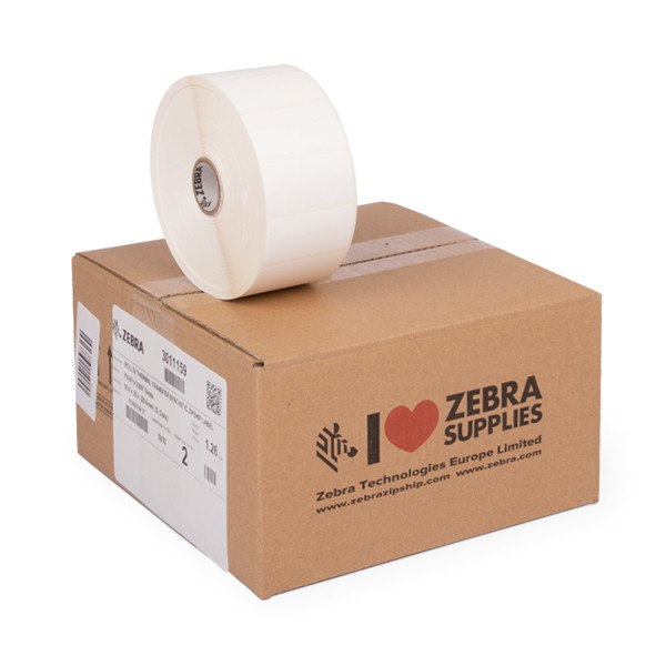Zebra Etykiety termotransferowe Zebra PolyPro 3000T Gloss label (3011159) 51 x 25 mm (2 rolki) 3011159 140284 - 1