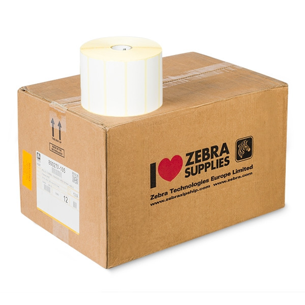 Zebra Etykiety termotransferowe Zebra Z-Select 2000T label (800273-105) 76 x 25 mm, (12 rolek) 800273-105 140070 - 1