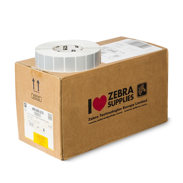 Zebra Etykiety termotransferowe Zebra Z-Ultimate 3000T Silver label (880368-025) 38 x 25 mm, (10 rolek) 880368-025 141433 - 1