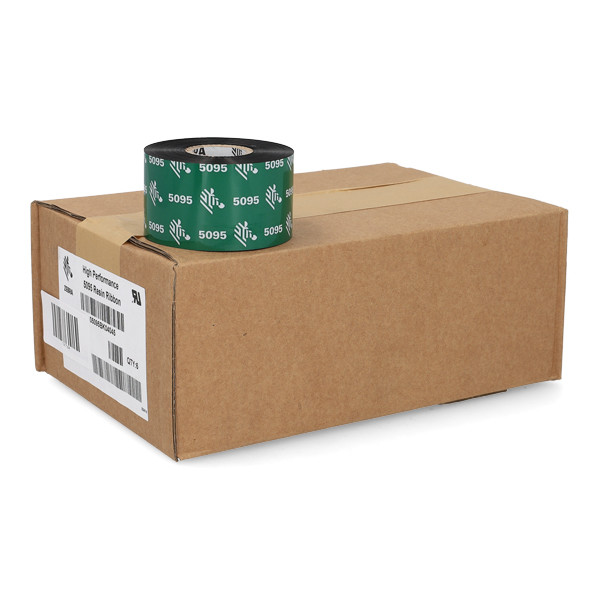 Taśma żywiczna Zebra 5095 (05095BK04045) 40 mm x 450 m, (6 taśm) 141164 - 1