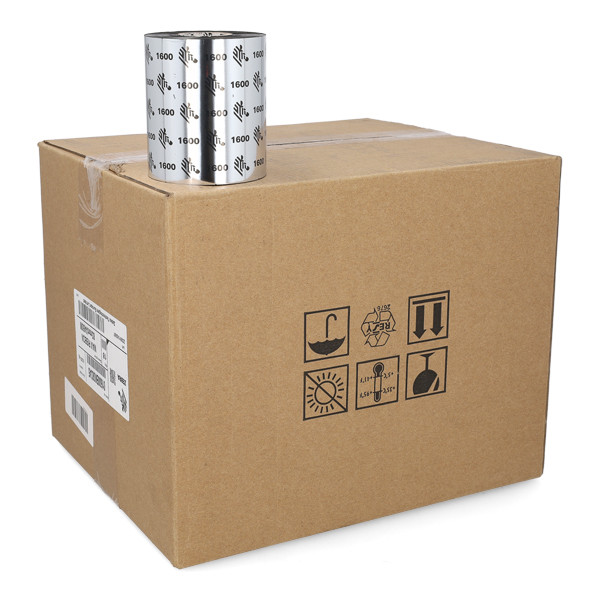 Taśma woskowa Zebra 1600 (01600BK08345) 83 mm x 450 m (18 taśm) 144540 - 1