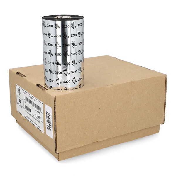 Taśma woskowo-żywiczna Zebra 3200 (03200BK13145) 131 mm x 450 m (6 taśm) 141142 - 1