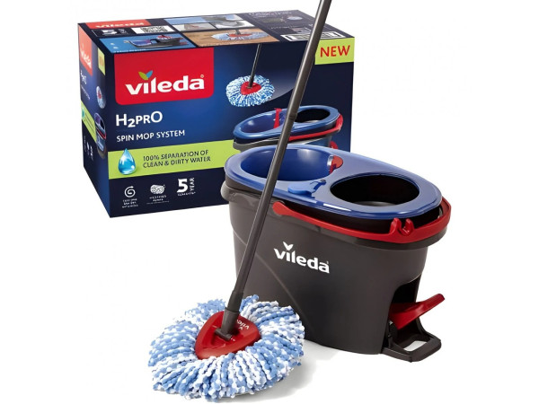 Zestaw Vileda | Mop obrotowy + wiadro |  H2prO | 178332 545800 - 1