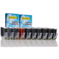 Zestaw promocyjny: 10 x PGI-9 (2 czarne + 8 kolorów), wersja 123drukuj 1033B001C 1034B001C 1035B001C 1036B001C 1037B001C 127120