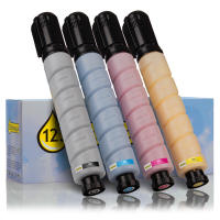 Zestaw promocyjny: Canon 034 BK, C, M, Y czarny + 3 kolory, wersja 123drukuj  130721