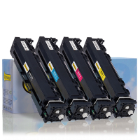 Zestaw promocyjny: Canon 054H BK, C, M, Y czarny + 3 kolory, wersja 123drukuj  130708