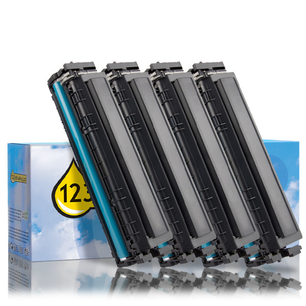 Zestaw promocyjny: Canon 067 BK, C, M, Y czarny + 3 kolory, wersja 123drukuj  130737 - 1
