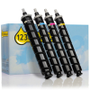 Zestaw promocyjny: Canon C-EXV 34 BK, C, M, Y czarny + 3 kolory, wersja 123drukuj 130705 - 1