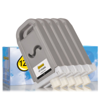 Zestaw promocyjny: Canon PFI-1700 MBK/PBK/C/M/Y 2 czarne + 3 kolory, wersja 123drukuj  130729