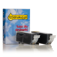 Zestaw promocyjny: Canon PGI-525PGBK 2x tusz czarny, wersja 123drukuj (Z CHIPEM) 4529B006C 132103
