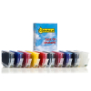 Zestaw promocyjny: Canon PGI-72 MBK/C/M/Y/R/PBK/PM/PC/GY/CO, wersja 123drukuj 132075 - 1