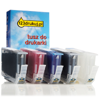 Zestaw promocyjny: Canon PGI-72 PBK/PM/PC/GY/CO czarny + 3 kolory + optymalizator połysku, wersja 123drukuj 6403B007C 018849