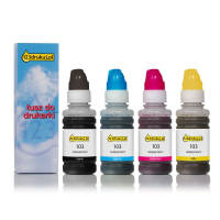 Zestaw promocyjny: Epson 103 tusz czarny + 3 kolory, wersja 123drukuj