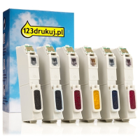 Zestaw promocyjny: Epson 24 (T2428) tusz czarny + 5 kolorów, wersja 123drukuj
