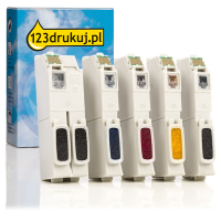 Zestaw promocyjny: Epson 33XL tusz czarny + czarny foto + 3 kolory, zwiększona pojemność, wersja 123drukuj C13T33574010C 110820