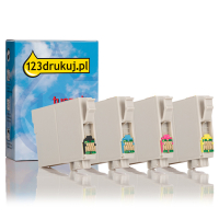Zestaw promocyjny: Epson 603 tusz czarny + 3 kolory, zwiększona pojemność, wersja 123drukuj