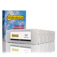 Zestaw promocyjny: Epson T694 tusz czarny matowy + czarny foto + 3 kolory, extra zwiększona pojemność, wersja 123drukuj C13T694100C C13T694200C C13T694300C C13T694400C C13T694500C 127095