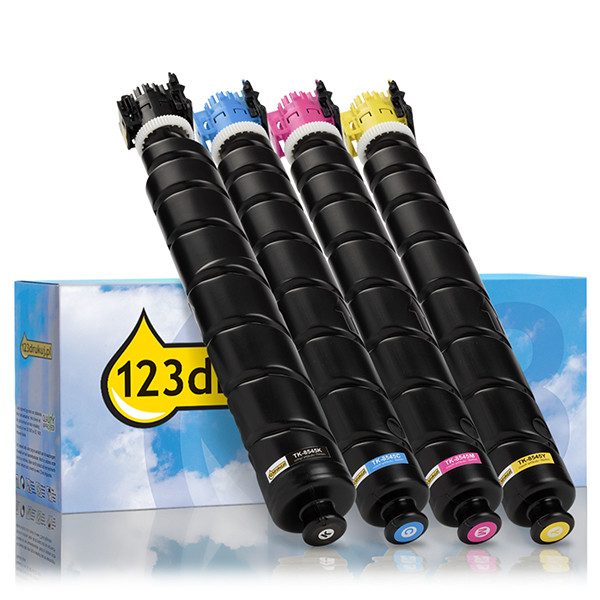 Zestaw promocyjny: Kyocera TK-8545K / C / M / Y czarny + 3 kolory, wersja 123drukuj  131972 - 1