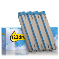 Zestaw promocyjny: OKI 45536416, 15, 14, 13 czarny + 3 kolory, wersja 123drukuj  130613