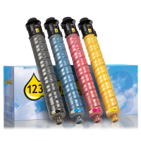 Zestaw promocyjny: Ricoh typ C2500: czarny + 3 kolory, wersja 123drukuj  125351