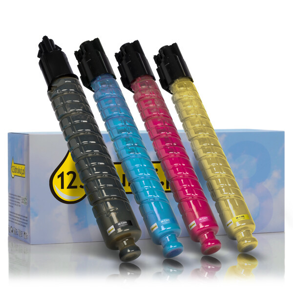 Zestaw promocyjny: Ricoh typ IM C300 czarny + 3 kolory, wersja 123drukuj 125344 - 1
