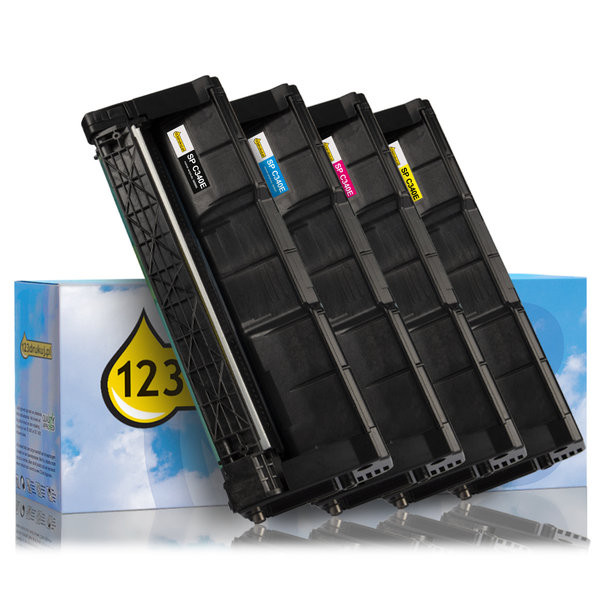 Zestaw promocyjny: Ricoh typ SP C340E czarny + 3 kolory, wersja 123drukuj 125354 - 1