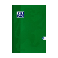 Zeszyt A4 / 96 kartek Oxford, kratka, twarda oprawa zielony  246389