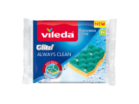 Zmywak wiskozowy Vileda | Glitzi Always Clean 2szt.  | 168527 545816