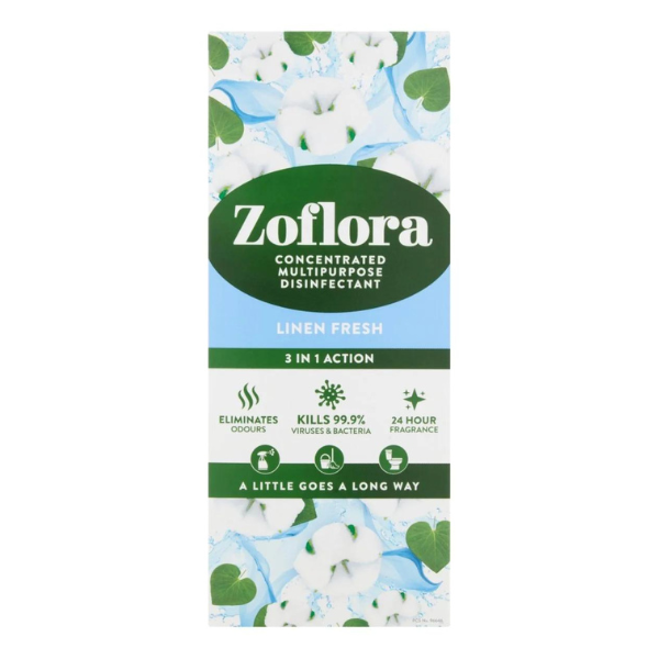 Zoflora uniwersalny koncentrat czyszczący - Linen Fresh (500 ml)  SZO00057 - 1