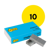 Zszywki 24/6 (10x1000 sztuk), 123drukuj 144933