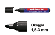 1,5-3 mm (Edding 30)